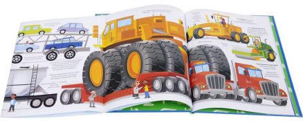 Большая книга о больших машинах. Энциклопедия для малышей (с клапанами)