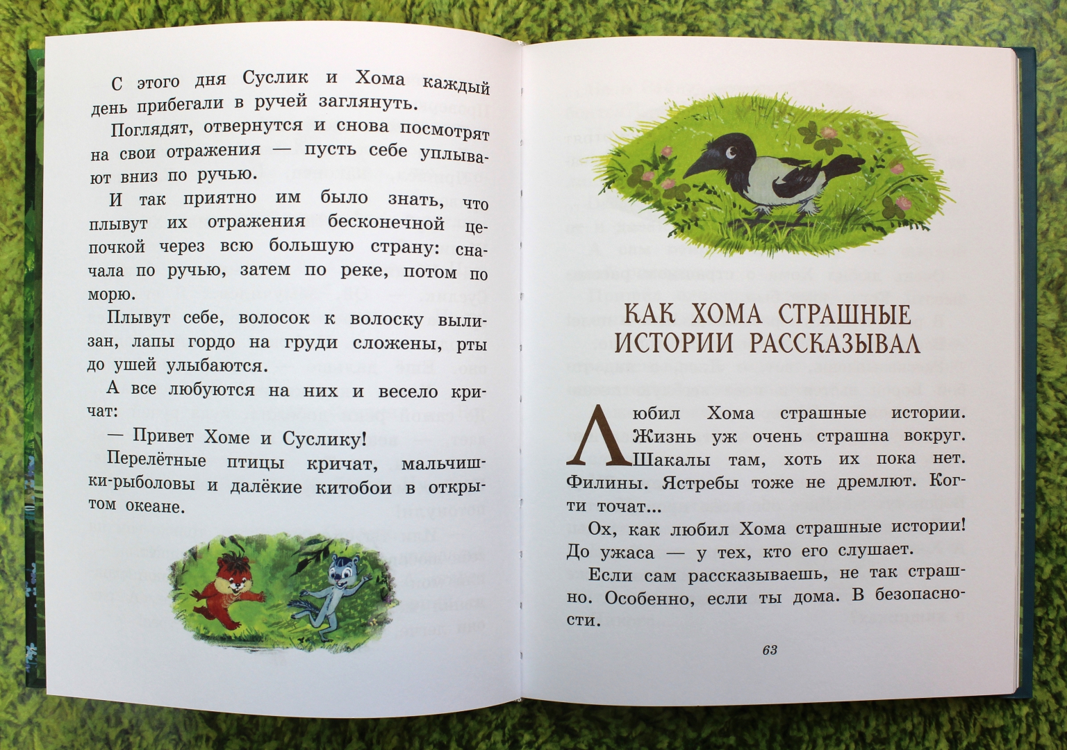 Приключения Хомы и Суслика. Любимые книги с крупными буквами (Иванов Альберт Анатольевич)