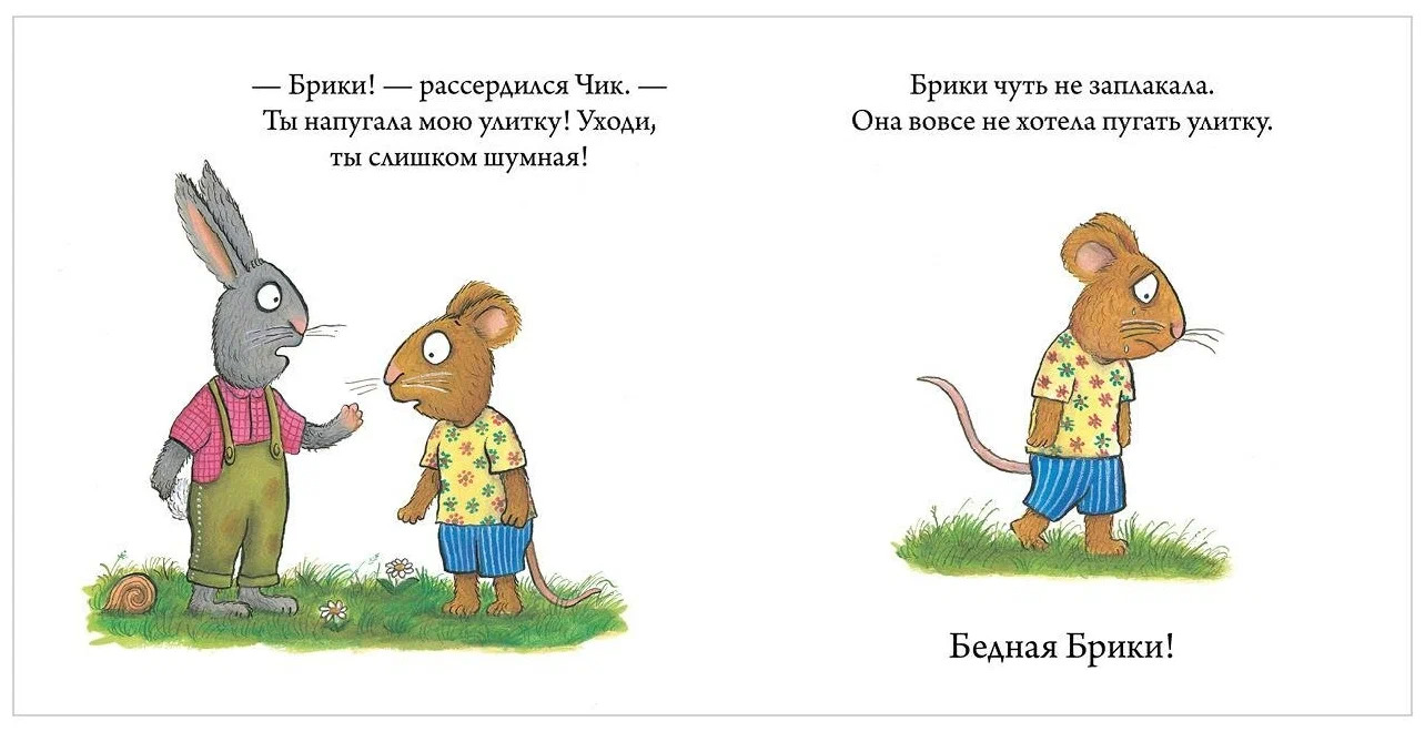 Чик и Брики. Пугливая улитка (Шеффлер Аксель)