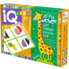 Пластиковое лото для малышей.2+.Что в корзинке? Найди половинку