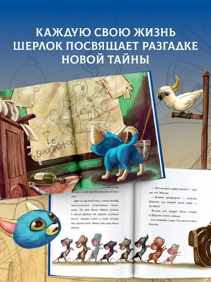 Лучшие приключения Кота Шерлока (Перез С., Лакомб Б.)