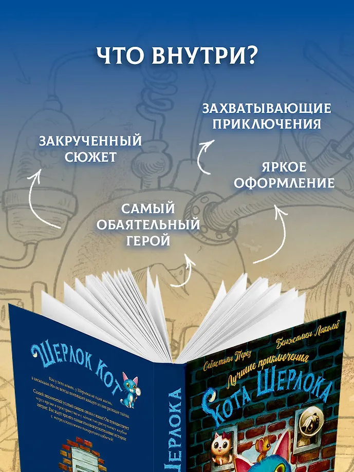 Лучшие приключения Кота Шерлока (Перез С., Лакомб Б.)