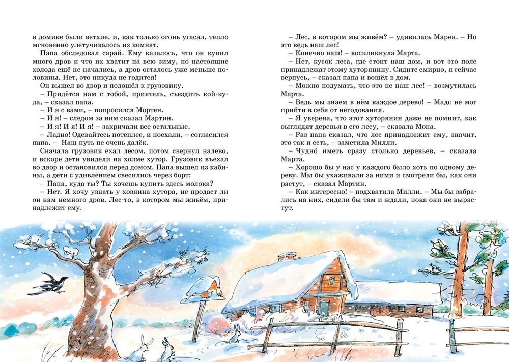 Папа, мама, бабушка и восемь детей в деревне. Невероятные каникулы (Вестли А.-К.)