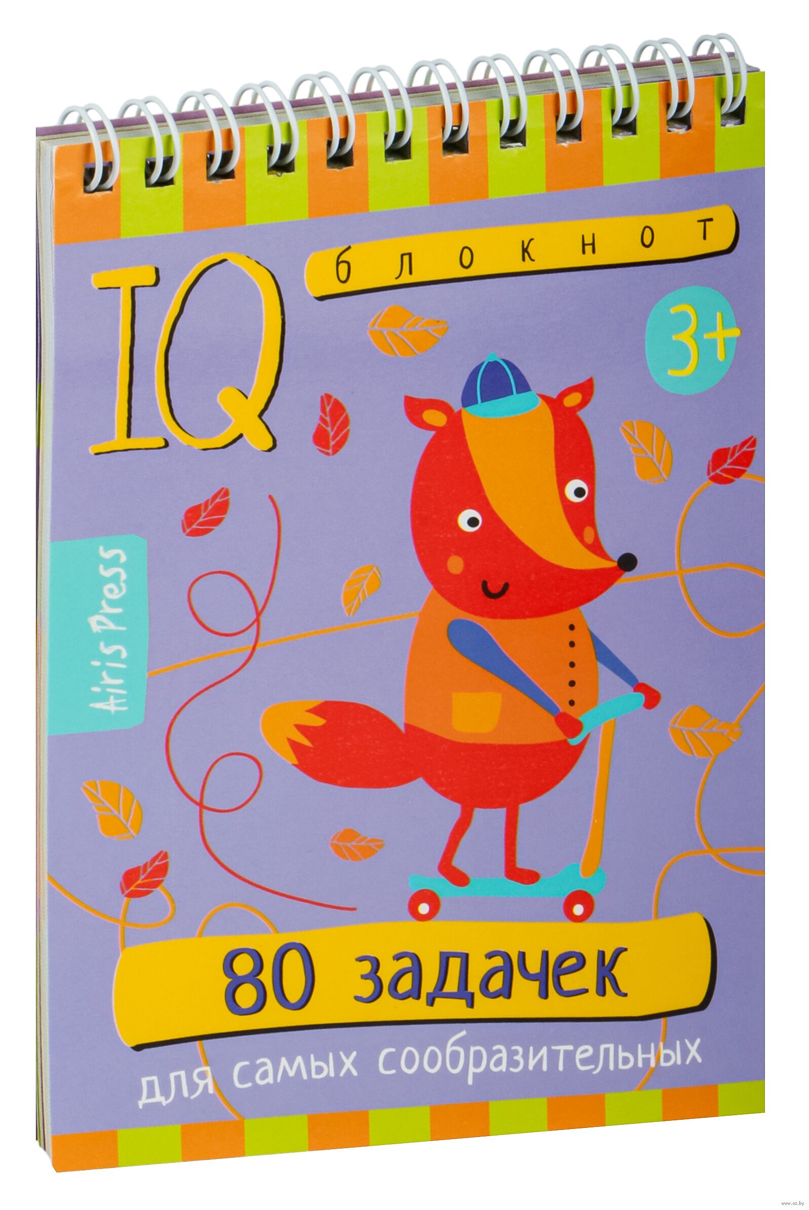 Умный блокнот. 80 задачек для самых сообразительных 3+